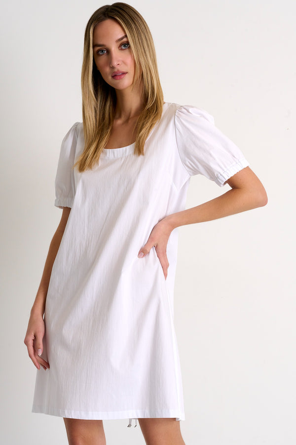 Shan Angèle Puff sleeve dress